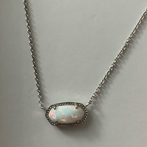 Silver Elisa Kendra Scott Necklace